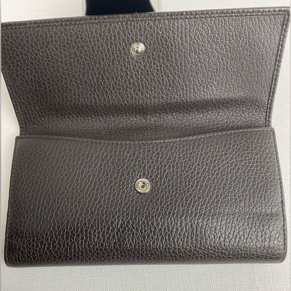 Gucci Leather Soho Studded Wallet Brown - Picture 5 of 9